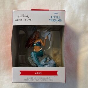 NWT 2023 Hallmark Disney The Little Mermaid ARIEL Christmas Tree Ornament